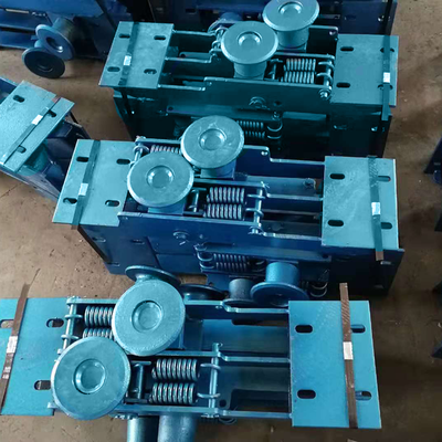 尾轮、改向轮组、主压绳轮组、副压绳轮组、托绳轮组、拐弯轮组